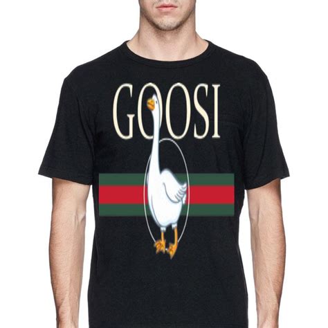 gucci shirt goose|buy gucci shirts online.